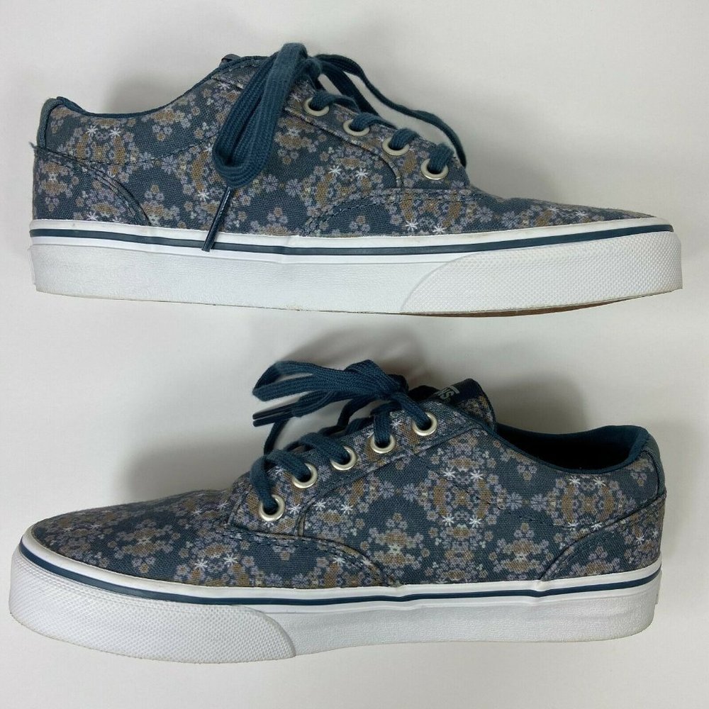 Vans TB4R Women's Floral Sneakers Casual Shoes - Picture 3 of 8